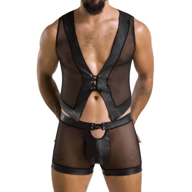 Мужской комплет 053 SET WILLIAM black L/XL -Passion