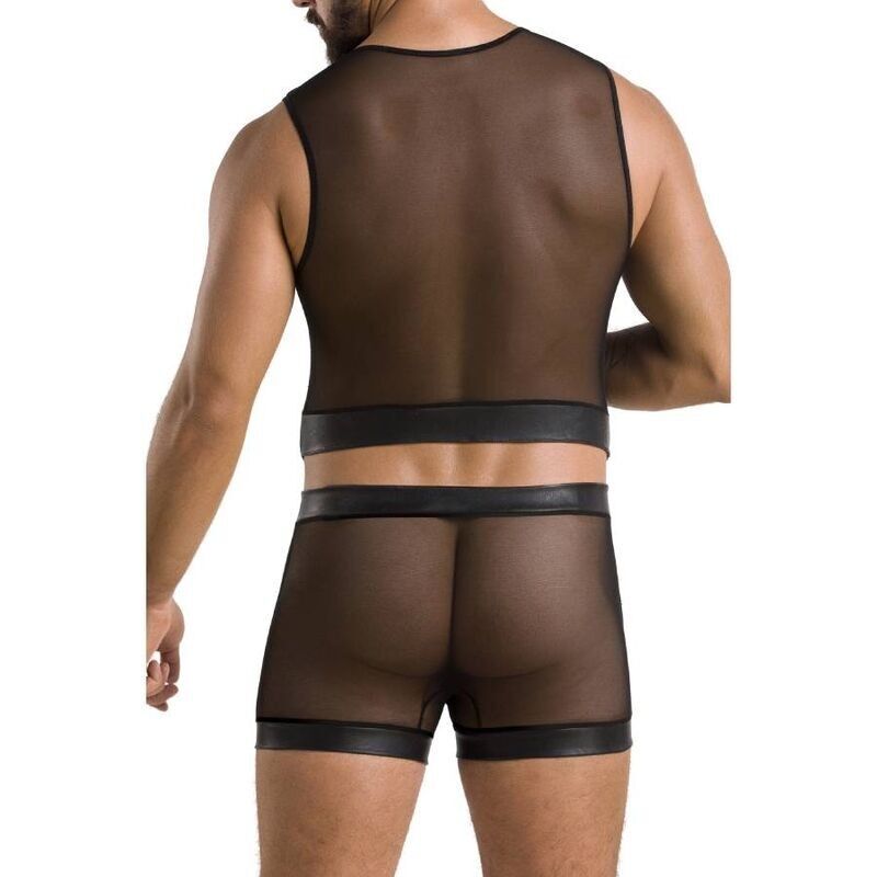 Мужской комплет 053 SET WILLIAM black L/XL -Passion