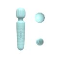 Міні-вібратор мікрофон Every Night Toys Sharon бірюзовий, 10 режимів вібрації