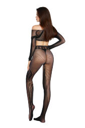 Бодистокинг - Bodystocking 2071, black - One Size