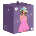 Вакуумный стимулятор с вибрацией KissToy Miss KK Purple