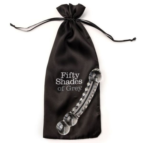 Cтимулятор из стекла Fifty Shades of Grey, Glass-Massage-Wand, 19х3,6 см