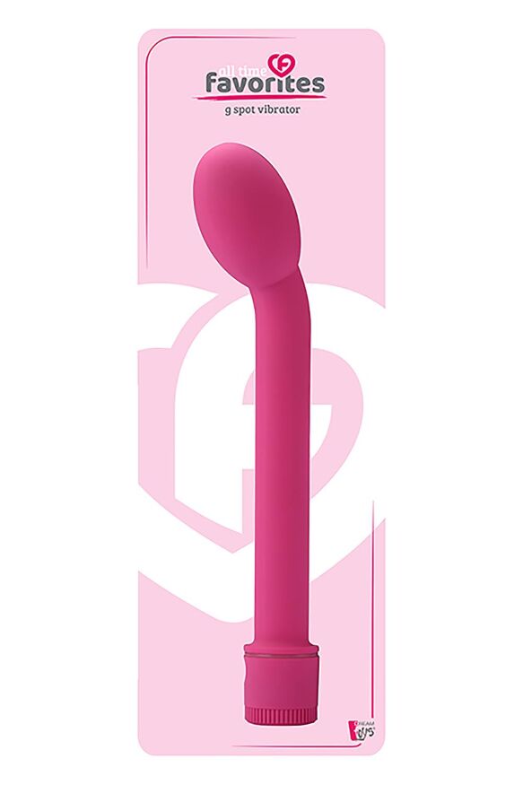 Вибратор для точки G ALL TIME FAVORITES G-SPOT VIBRATOR PINK
