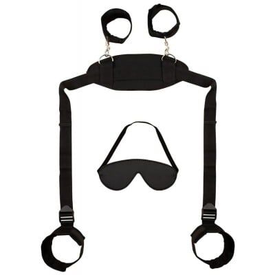 Набор БДСМ Bad Kitty Neck-Wrist-Ankle Restraint