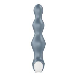 Анальний стимулятор-намистини з двома моторами Satisfyer Lolli-Plug 2 ice blue