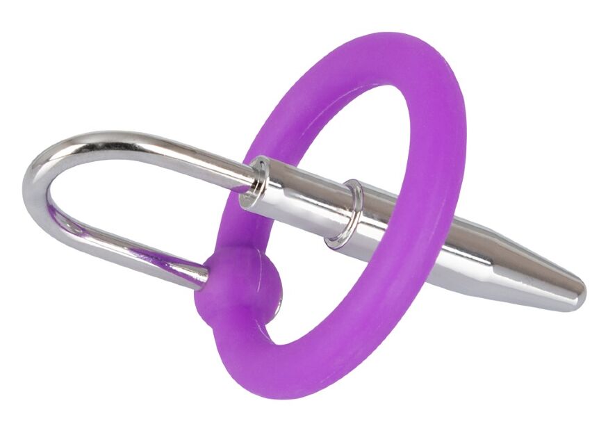 Стимулятор уретри - Penis Plug + Silicone Glans Ring Dilator