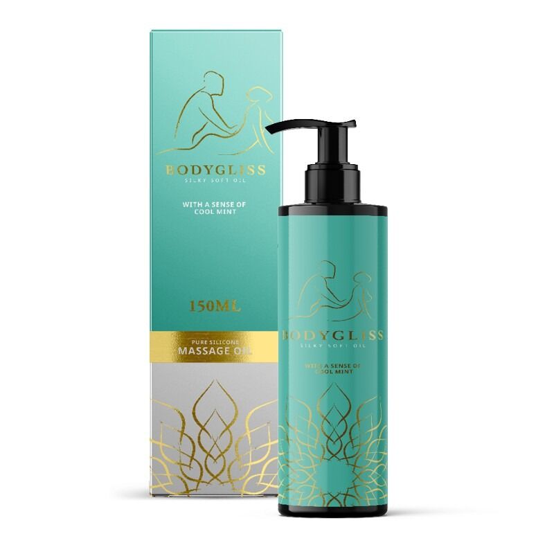 Массажное масло -лубрикант BodyGliss Massage - Cool Mint 150ml