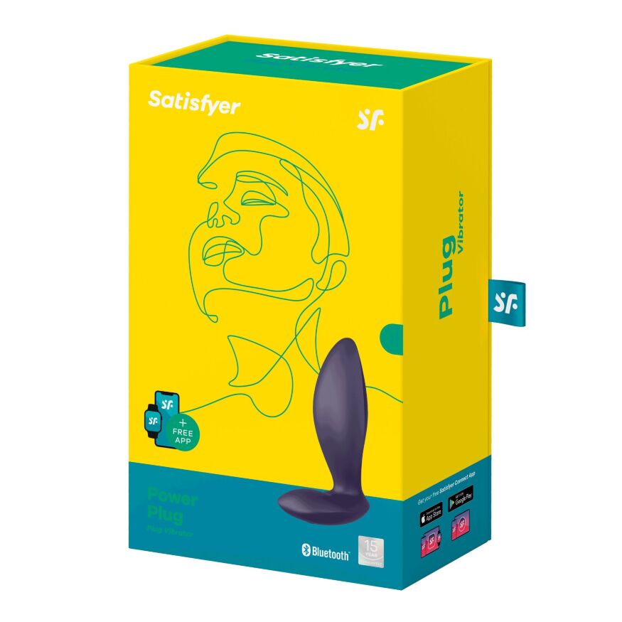 Анальная пробка с вибрацией Satisfyer Power Plug
