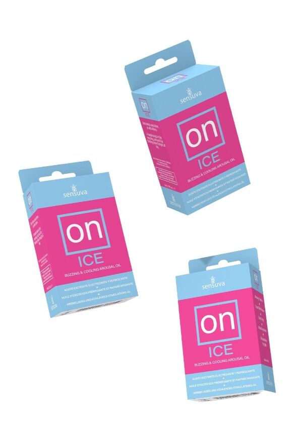 Возбуждающий и охлаждающий жидкий вибратор Sensuva ON ICE, 5 мл