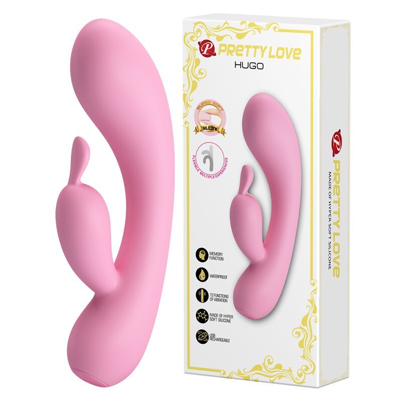 Перезаряжаемый вибратор PRETTY LOVE - Hugo, BI-014694