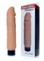 Классический реалистичный вибратор без мошонки Real Skin Multispeed Flesh, 22 см