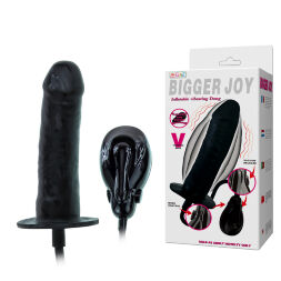Вибратор с накачкой - Bigger Joy Inflateable Vibrating Dong