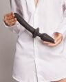 Анальная пробка с дилдо 2в1 Strap-On-Me SWITCH PLUG-IN REALISTIC DILDO Black L, диаметр 4,5/3,4 см