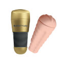 Мастурбатор у вигляді реалістичної вагіни Pretty Love Kitty Vagina Masturbator Gold
