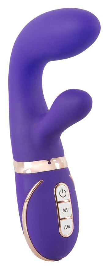 Чудовий ергономічний вібростимулятор точки "G"  Ravish Purple