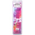 Фэнтезийный фаллоимитатор Doc Johnson Crystal Jellies - Invader Dong 8.5 Inch - Teal