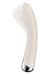 Вибратор для точки G Satisfyer Spinning Vibe 1 с ротацией, молочный