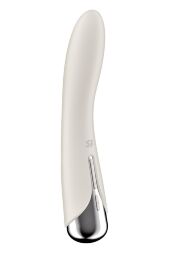 Вибратор для точки G Satisfyer Spinning Vibe 1 с ротацией, молочный