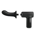 Вібромасажер пістолет Dj Doctor Massage Gun чорний, 12.1 х 3.8