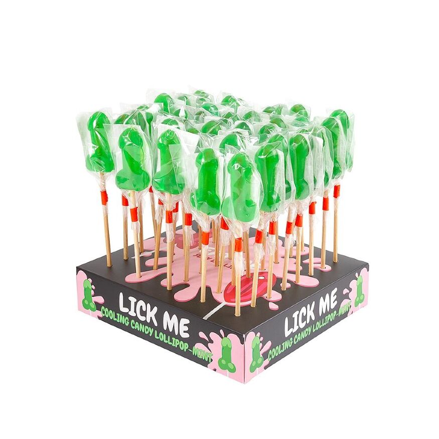 Леденец пенис - Secret Play Penis Lollipop With Cooling Effect