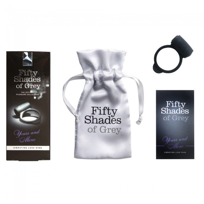 Эрекционное виброкольцо Fifty Shades of Grey, Vibrating Love Ring