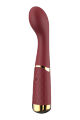 Вібратор для точки G Dream toys Romance Lucy, марсаловий, 19.5 х 3.8 см