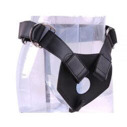 Трусики для страпону Chisa R.G.B Sex Luxe Harness, чорні