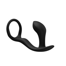Анальна пробка з ерекційним кільцем Fun Factory Bootie Ring Black