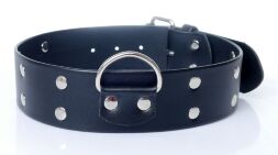 Нашийник зі штучної шкіри з шипами Fetish Boss Series - Collar with studs, BS3300098