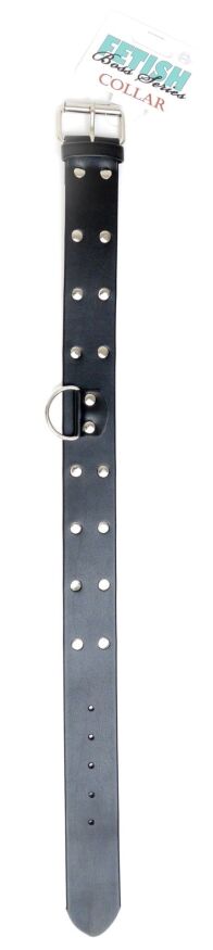 Ошейник из искуственной кожи с шипами Fetish Boss Series - Collar with studs, BS3300098