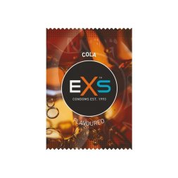 Презервативи зі смаком Коли анатомічні EXS Flavoured Cola веганські (ціна за 5 шт.)
