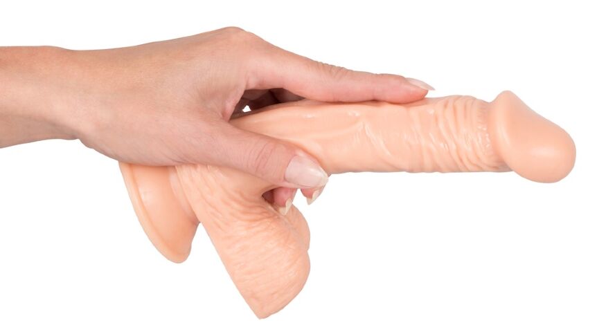 Фалоімітатор з мошонкою - European Lover Medium Dong With Balls