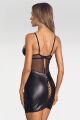 Сорочка Obsessive Dominna chemise &amp; thong S/M