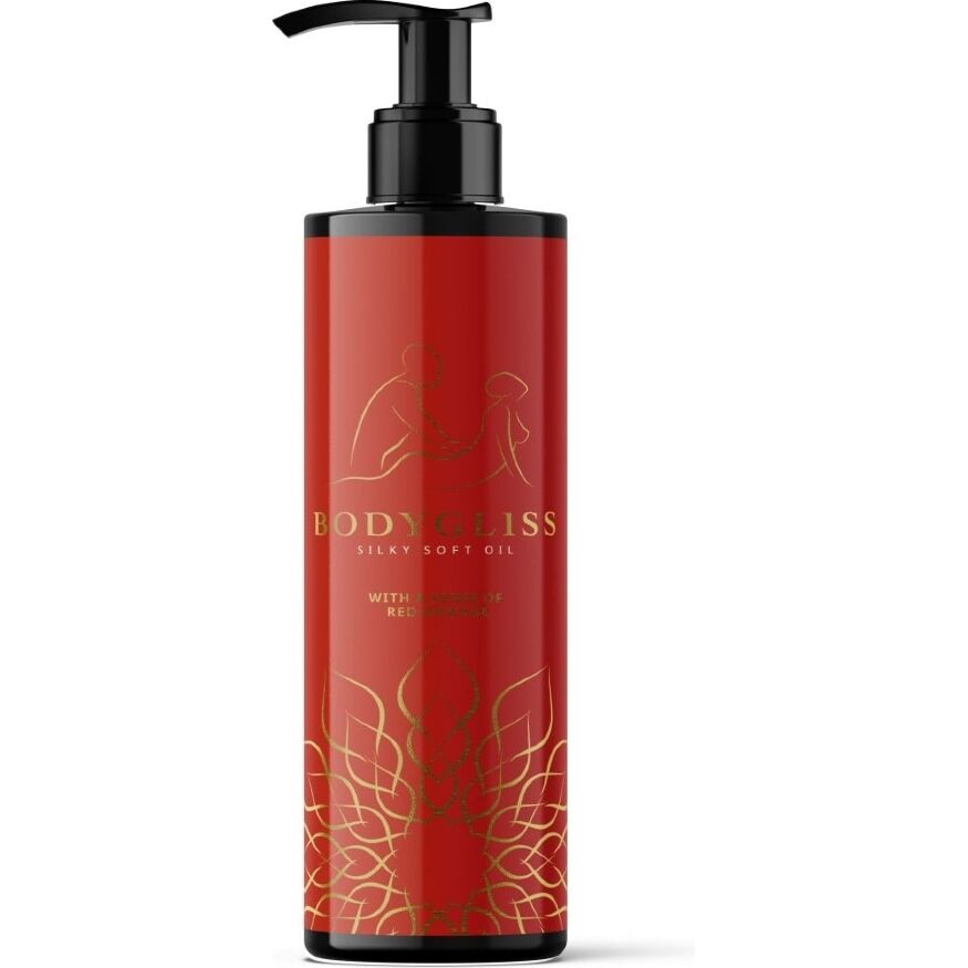 Массажное масло BODYGLISS-MASSAGE COLLECTION SILKY SOFT OIL RED ORANGE 150 ML