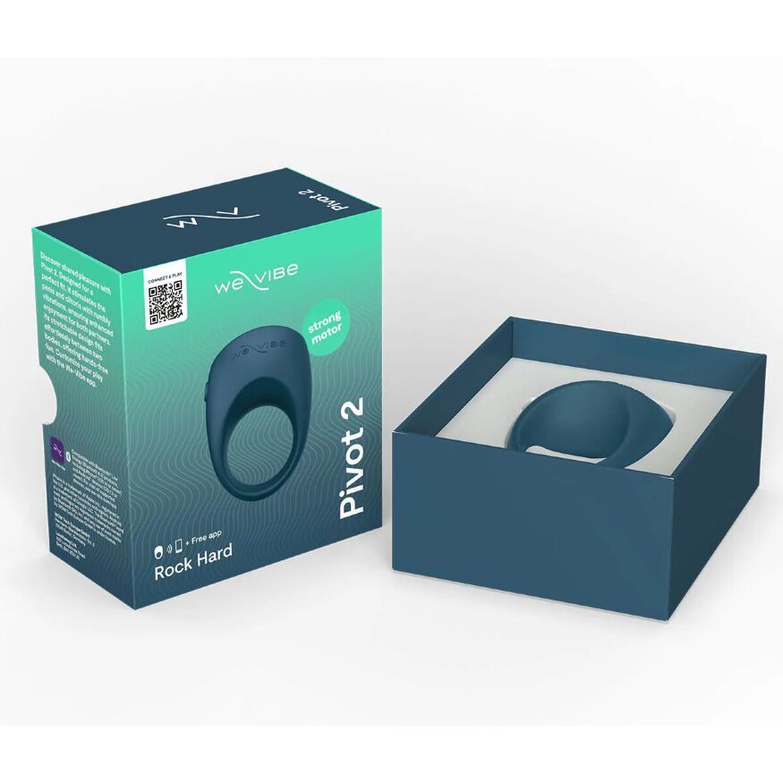 Эрекционное смарт-виброкольцо We-Vibe Pivot 2 Slate
