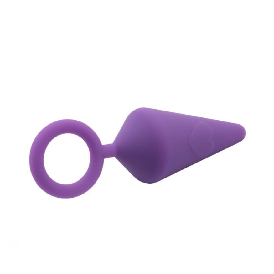 Анальная пробка Candy Plug L Фиолетовая 13.2 х 4 см