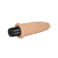 Водонепроникний вібратор тілесного кольору Xtreme Feel Vibrator Flesh 8.5"