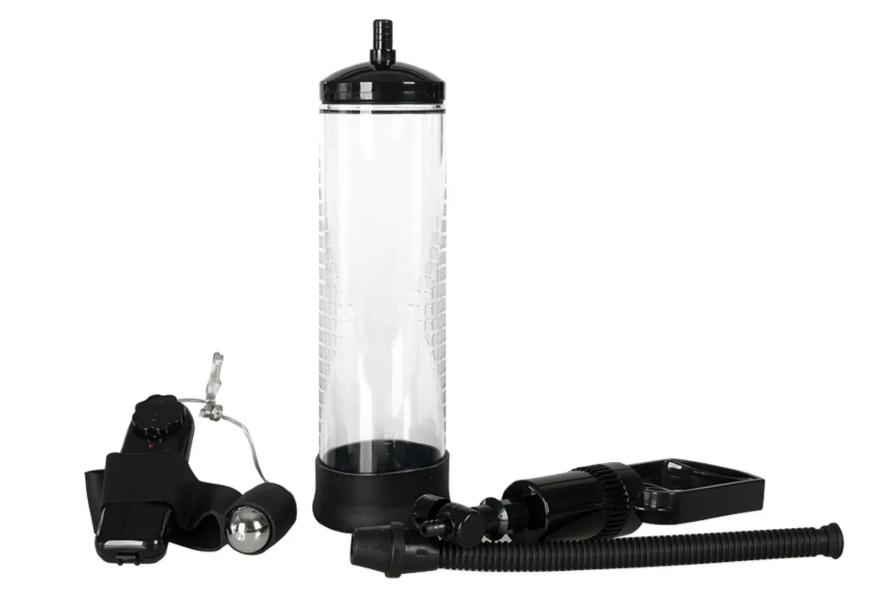 Вакуумная помпа с вибростимуляцией CANWIN Passion Pump Men Powerup - P728Z