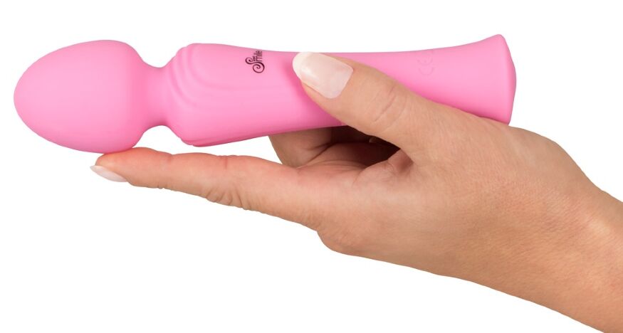 Компактний вібромасажер з округлою голівкою Sweet Smile Rechargeable Mini Wand