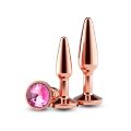 Набор анальных пробок NS Novelties Rear Assets - Tapered Trainer Kit - Rose Gold - Pink