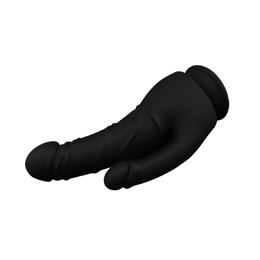 Фаллоимитатор двойной на присоске Naked Legend Stripper 8.5 Chisa 21,5 см / 4,3 см