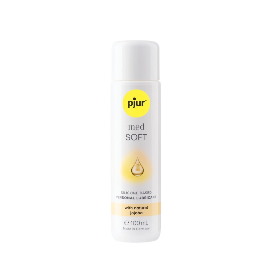 Силиконовая смазка pjur MED Soft glide 100 мл с маслом жожоба для очень сухой и чувствительной кожи