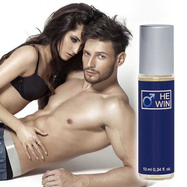 A72024 Духи мужские с феромонами He Win, 10ml (roll-on)