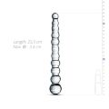 Анальная елочка из стекла Gildo Glass Dildo No. 20