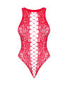 Боди Obsessive B120 teddy red S/M/L