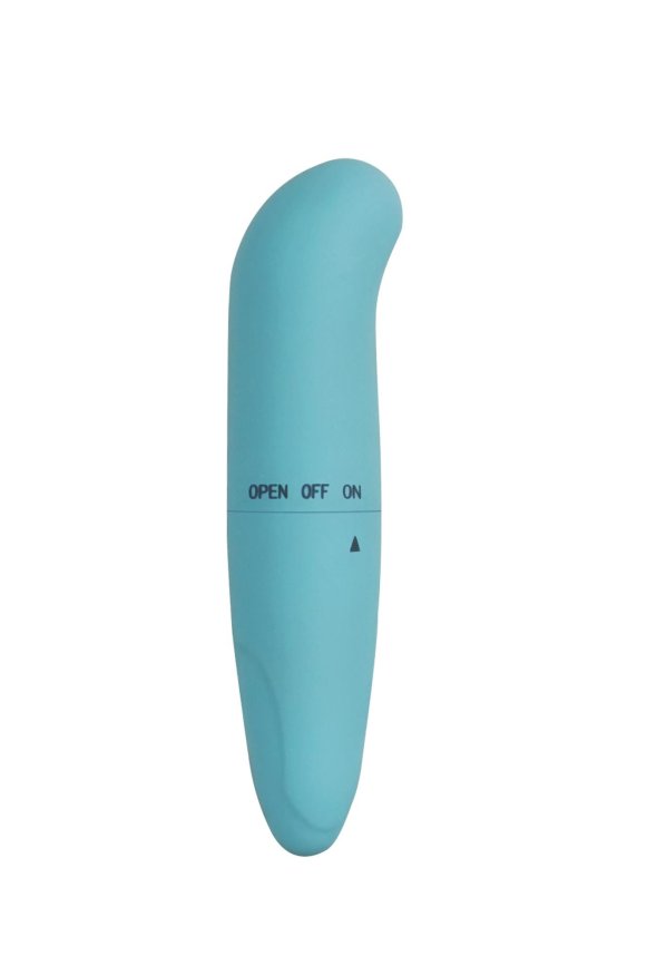 Компактний вібростимулятор у стриманому дизайні - Mini G Spot Blue