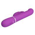 Вібромасажер із поступальним рухом серії Pretty Love - Coale Purple, BW-500013-3