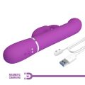 Вібромасажер із поступальним рухом серії Pretty Love - Coale Purple, BW-500013-3