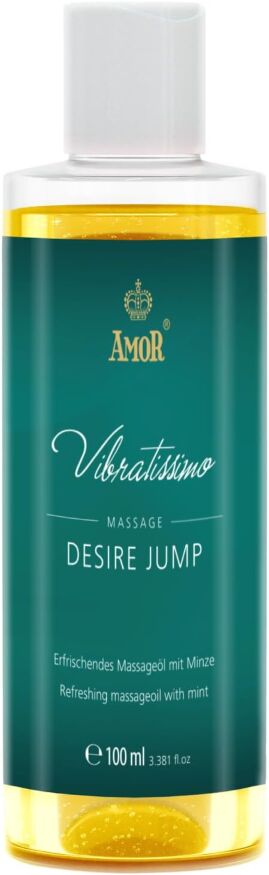 Масажне масло - Vibratissimo Desire Jump, 100 мл (02/2026)