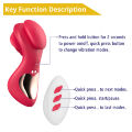 Масажер для клітора - Erospace Sweet Play Panty Vibrator With Remote Control A1